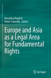 Produktbild: Europe and Asia as a Legal Area for Fundamental Rights