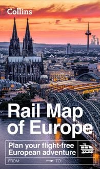 Produktbild: Collins Rail Map of Europe