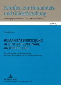 Produktbild: Humanit&auml;tsforschung als interdisziplin&auml;re Anthropologie