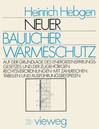 Produktbild: Neuer baulicher W&auml;rmeschutz