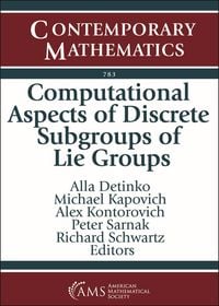Produktbild: Computational Aspects of Discrete Subgroups of Lie Groups