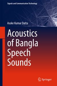 Produktbild: Acoustics of Bangla Speech Sounds