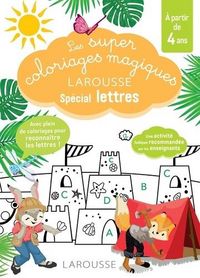 Produktbild: Les super coloriages magiques Larousse : sp&eacute;cial lettres