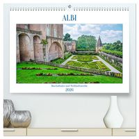 Produktbild: Albi - Bischofssitz und Weltkulturerbe (hochwertiger Premium Wandkalender 2026 DIN A2 quer), Kunstdruck in Hochglanz