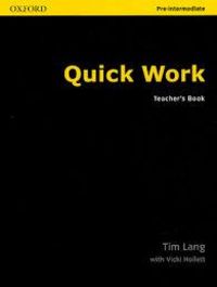 Produktbild: Quick Work Pre-intermediate Teacher Resource Book