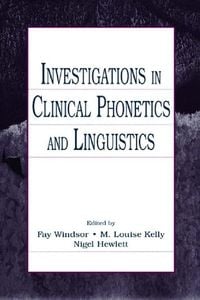 Produktbild: Investigations in Clinical Phonetics and Linguistics