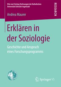 Produktbild: Erklären in der Soziologie