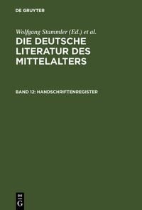 Produktbild: Handschriftenregister