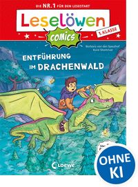 Produktbild: Lesel&ouml;wen Comics 1. Klasse - Entf&uuml;hrung im Drachenwald