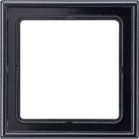 Produktbild: Jung 1fach Rahmen Abdeckung Schwarz LS981SW 1 St.