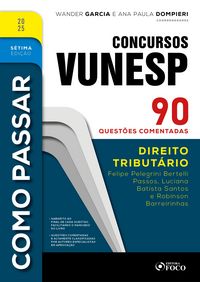 Produktbild: Como Passar em Concursos Vunesp - 7&ordf; Ed -2025