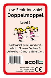 Produktbild: Lese-Reaktionsspiel: Doppelmoppel Level 2