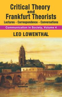 Produktbild: Critical Theory and Frankfurt Theorists