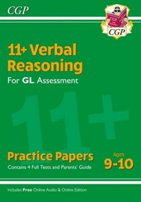 Produktbild: 11+ GL Verbal Reasoning Practice Papers - Ages 9-10 (with Parents' Guide & Online Edition)
