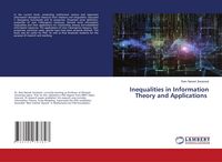 Produktbild: Inequalities in Information Theory and Applications