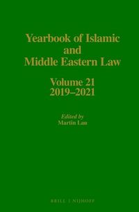 Produktbild: Yearbook of Islamic and Middle Eastern Law, Volume 21 (2019-2021)