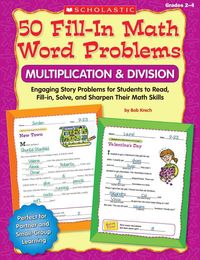 Produktbild: 50 Fill in Math Word P-Grd 2-4