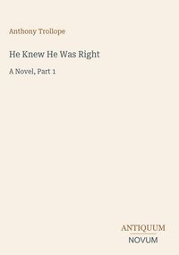 Produktbild: He Knew He Was Right