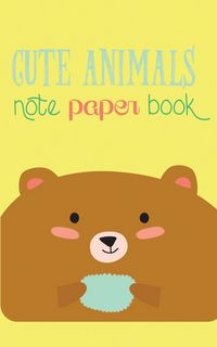 Produktbild: Cute Animals Note Paper Book
