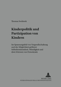 Produktbild: Kinderpolitik und Partizipation von Kindern