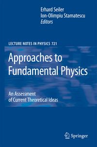 Produktbild: Approaches to Fundamental Physics