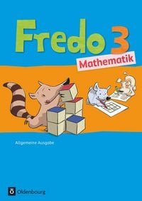Produktbild: Fredo Mathematik 3. Schuljahr. Sch&uuml;lerbuch mit Kartonbeilagen. Ausgabe A f&uuml;r alle Bundesl&auml;nder (au&szlig;er Bayern)