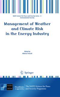 Produktbild: Management of Weather and Climate Risk in the Energy Industry