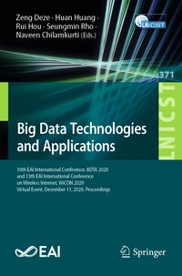 Produktbild: Big Data Technologies and Applications
