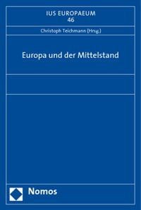 Produktbild: Europa und der Mittelstand