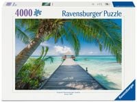 Produktbild: Erwachsenenpuzzle 4000 Teile - Traumstrand auf den Malediven