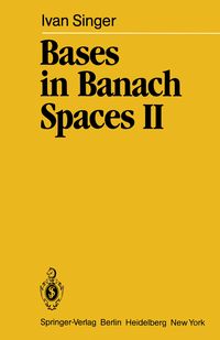 Produktbild: Bases in Banach Spaces II