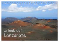 Produktbild: Urlaub auf Lanzarote (Tischkalender 2026 DIN A5 quer), CALVENDO Monatskalender