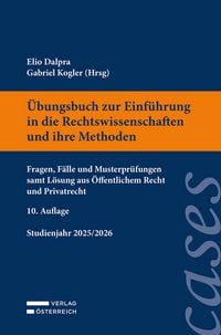 Produktbild: &Uuml;bungsbuch zur Einf&uuml;hrung in die Rechtswissenschaften und ihre Methoden