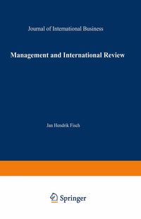 Produktbild: Management International Review