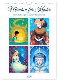 Produktbild: M&auml;rchen f&uuml;r Kinder (Wandkalender 2026 DIN A4 hoch), CALVENDO Monatskalender