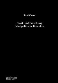 Produktbild: Cauer, P: Staat und Erziehung