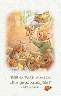 Produktbild: Beatrix Potter w&uuml;nscht "Ein gutes neues Jahr!" Notizbuch ( Peter Hase )