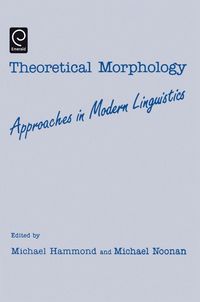 Produktbild: Theoretical Morphology