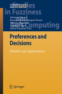 Produktbild: Preferences and Decisions