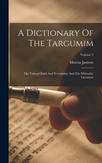 Produktbild: A Dictionary Of The Targumim