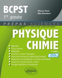 Produktbild: Physique-Chimie BCPST1 - Programme 2021