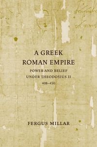 Produktbild: Millar, F: Greek Roman Empire
