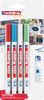 Produktbild: Edding Kreidemarker 4085 basic 4er Set
