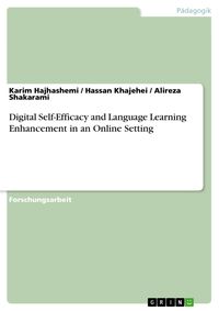 Produktbild: Digital Self-Efficacy and Language Learning Enhancement in an Online Setting