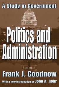 Produktbild: Politics and Administration