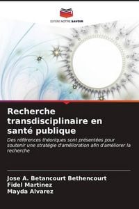 Produktbild: Recherche transdisciplinaire en sant&eacute; publique