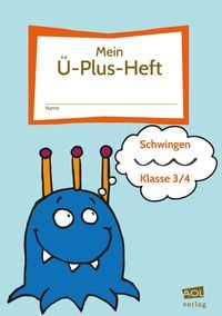 Produktbild: Mein &Uuml;-Plus-Heft: Schwingen - Klasse 3/4