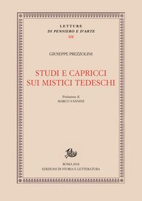 Produktbild: Studi e capricci sui mistici tedeschi