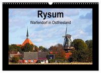 Produktbild: Rysum - Warfendorf in Ostfriesland (Wandkalender 2026 DIN A3 quer), CALVENDO Monatskalender