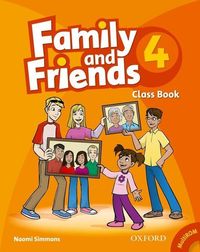 Produktbild: Simmons, N: Family and Friends: 4: Class Book and MultiROM P